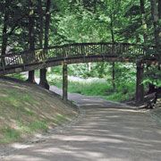 Marode Knüppelbrücke Marode Knüppelbrücke